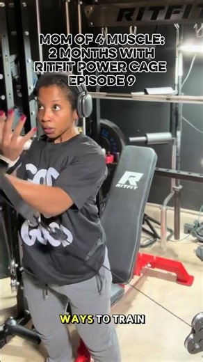 Episode 9 of my wife’s “2 Months With My RitFit Power Cage” series is all about chest training using