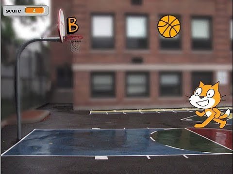 HOW TO MAKE SIMPLE BASIC BASKETBALL GAME IN SCRATCH IN LESS THAN 7 MINUTES