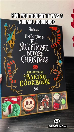 Nightmare Before Christmas Baking Cookbook Review