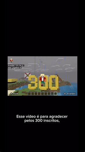 300!!!!! Valeu galera!!!🥳🥳
