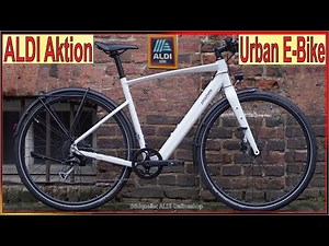 ALDI Aktion - E-Bike Urbanicer - Urban City E-Bike - komplette Ausstattung zum Discounter Preis 2025