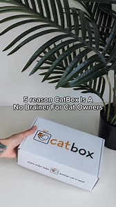 Treat your cat to a unique monthly surprise with CatBox 😻 CatBox is a monthly subscription box that makes your kitty feel loved with: 😻 3 Handmade toys filled with catnip your cat will actually play with 🥫 2 Yummy & healthy treats that’ll have your cat meowing for more 📦 1 Box for your fur baby to sit in Beloved by 1,000 cat owners & kitties with 5-star reviews ⭐ Get your box today with peace of mind: 💰 30-Day money-back guarantee 😌 No commitment, skip or pause or cancel anytime 📦 Free sh