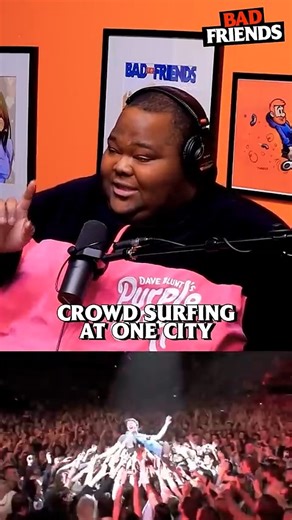 The Scariest Crowdsurf in History | Bad Friends