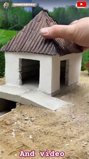 Modern Model House Build – Stunning Result #diy #shortsfeed #short