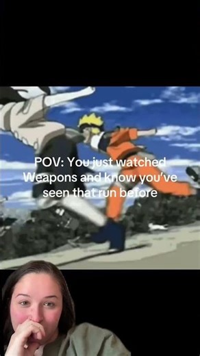 I knew I had seen this before. If you haven’t seen the movie, highly recommend. #weapons #naruto