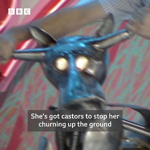 78K views · 772 reactions | #OnThisDay in 1987: Victoria the robot cow visited the Blue Peter Studio. | BBC Archive | Facebook