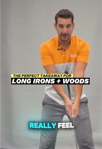 The perfect takeaway for long Irons and Woods #golftiktok #golftips #golfpro