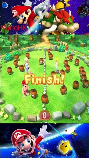 【マリオパーティ10】グンブラット・コンバット* マリオ vs ピーチ vs デイジー vs ロゼッタ (COM最強 たつじん)050526 #marioparty10minigames
