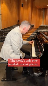 Fiendish Schubert, for left hand only. 🔥 This is the extraordinary left-hand piano champion @nicholasmccarthyofficial at @southbankcentre - see him there in concert this Saturday! | Classic FM