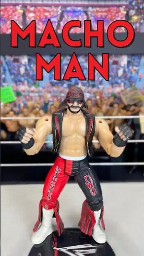 Macho Man nWo Wolfpac 🔴 1999 WCW Toy Biz Figure Showcase