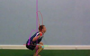 使用Tracker进行运动分析-深蹲测试