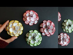 How To Make Easy Newspaper Rose Flower - Paper Craft - DIY Newspaper Flower