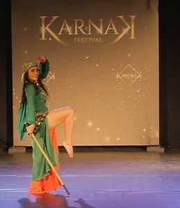 Belly Dance Performance at Karnak Festival | Egyptian TikTok