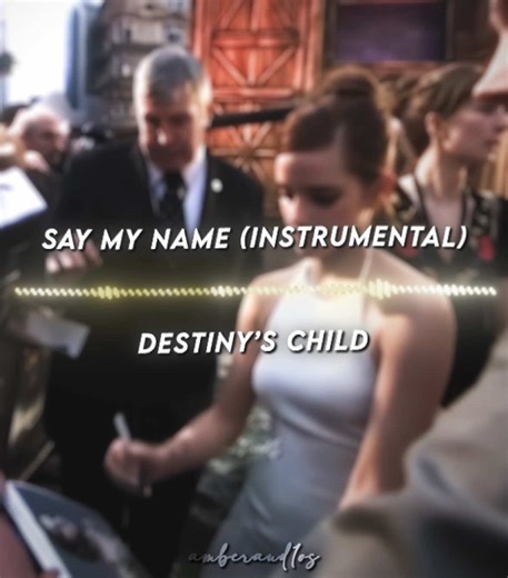 Destiny's Child Instrumental: Edit with Emma Watson