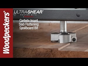 Slab Flattening & Spoilboard Bit