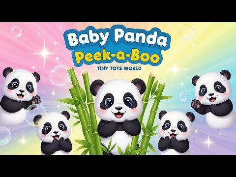 🐼✨ “Baby Panda Peek a Boo”