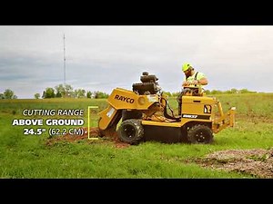 Rayco Rg37 Super Jr. Stump Cutter Walk Around