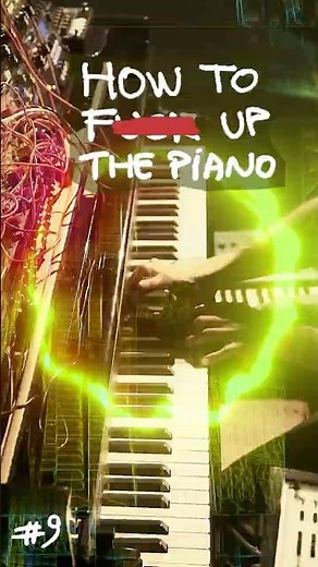 How to F*** Up the Piano - using modular synths and Max/MSP Visuals — Ep. 9