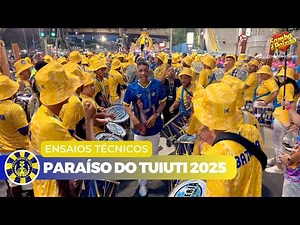 Paraíso do Tuiuti 2025 Ao Vivo | Ensaio Técnico (4K) Completo