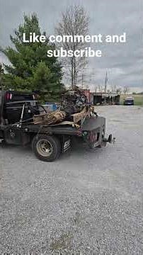 2008 F250 6.8l engine is out (kinda)