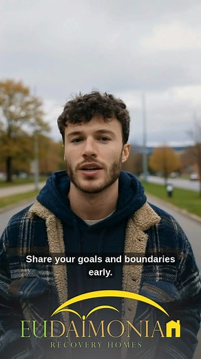 Building sober friendships doesn’t mean less fun—it means more intention. Share your goals early, plan low‑risk hangs, and keep the people who respect your “no thanks.” What’s your favorite alcohol‑free hangout idea? Learn more by scanning the QR codes at the end of the video. #SoberCommunity #SoberLiving | Eudaimonia Recovery Homes