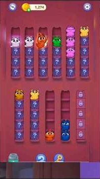 Kitty sort level 38🔥 Hard Challenge full gameplay #games #hardlevel #gameshorts