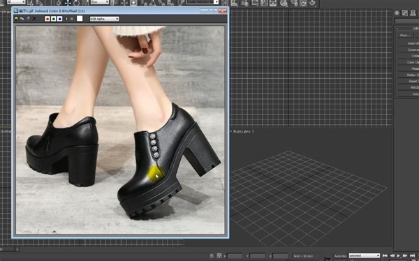 3Dmax基础建模--鞋子1模型制作的全套流程的视频教程