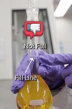 How do you use a volumetric flask?