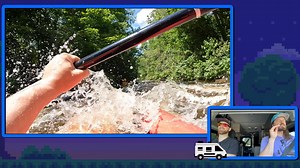 Nick and Steve discuss the experience of riding the whitewater rapids at the Bear River Valley Recreation Area in Petoskey Michigan. There is a 1/4 mile improved whitewater course that provides a lot of fun for a unique experience in Michigan. | MI Playground