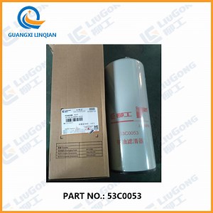 [Hot Item] Liugong Engine Oil Filter Element 53c0053 for Wheel Loader Clg850h Clg855h Clg856h