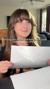Letting my 8 year old design her own nails #nails #nailart #nailinspo #naildesigns #nailtech | Finally Jordan