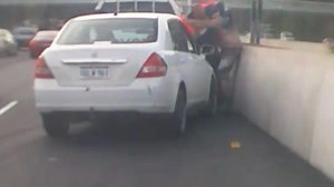 Violent Perth road rage incident caught on camera