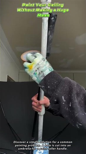 Paint Your Ceiling Without Making a Huge Mess