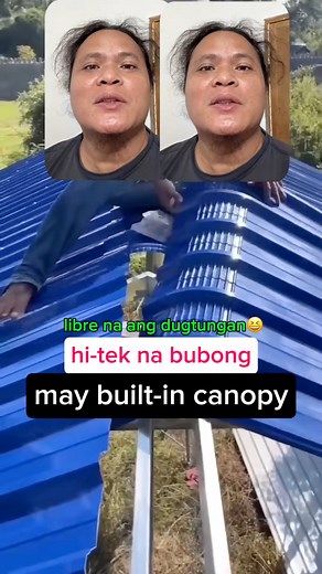 2M views · 31K reactions | hi-tech na bubong may built in canopy, libre na ang dugtungan #fblifestyle this video is for commentary and educational use only | Kapa News Tv | Facebook