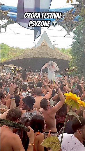 Crazy vibes at Ozora Festival With Astrix #psyzone