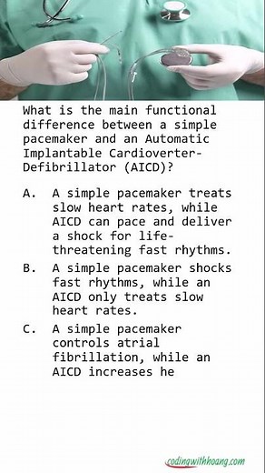Pacemaker vs AICD : What’s the Difference?