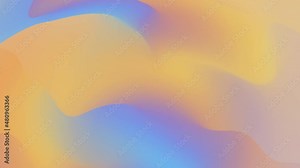 Abstract motion gradient decorative video background for music animation, app. Dynamic, smooth holo fluid high definition texture stock footage in primary pastel colors. Stylish holographic looped vid Stock 비디오