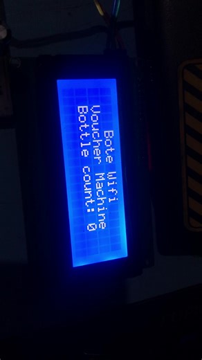 Reverse Vending Machine for WiFi Vouchers