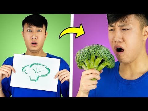 Draw It or Eat It Food Challenge!
