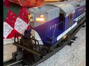 Vintage 1957 Lionel Train Set Up For Christmas in 2025