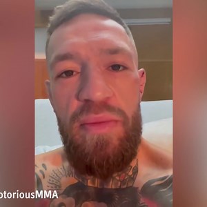 🗣️ "Dustin you can celebrate that illegitimate win all you want..." Conor McGregor posts a message from his hospital bed after surgery on a horrific leg break | Sky Sports