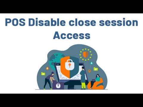 Disable POS Close Session Button With Access Control in #Odoo #pos #session #button