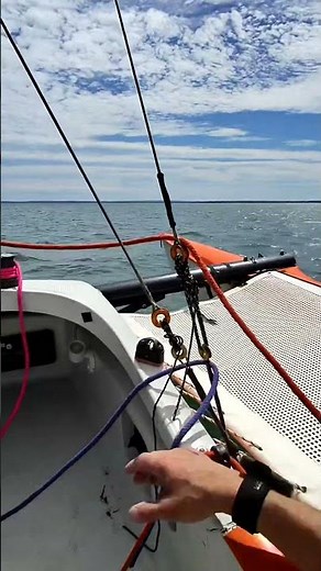 Haines Hunter Tramp. Great in light wind. Sailing #trimaran