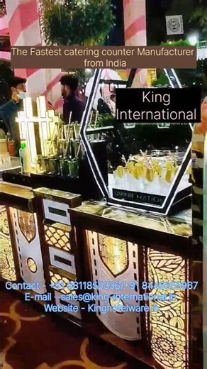 The Ultimate Modern Illuminated Mocktail/Cocktail Bar Setup for Weddings 🍸✨