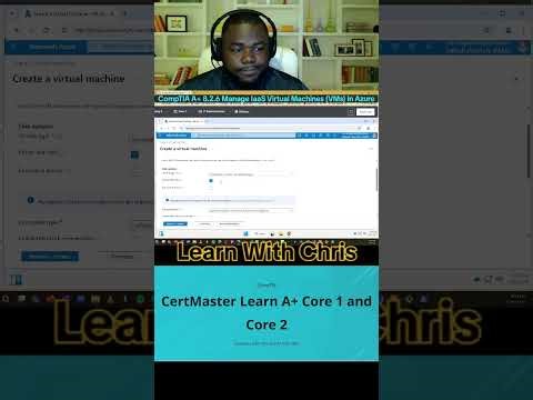 🖥️ CompTIA A+ Lab 8.2.6 — Manage IaaS Virtual Machines in Azure (Windows Server)