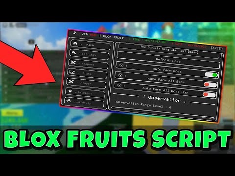 Blox Fruits Script *Zen Hub V3* Blox Fruits | Free dowloand | Roblox Blox Fruits Script