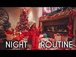 The Coziest EVER Night Time Routine | Christmas Edition