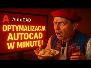 (PL) 🧹 AutoCAD CLEAN UP Szybko! 🚀 AutoCAD: Przyspiesz swój plik!