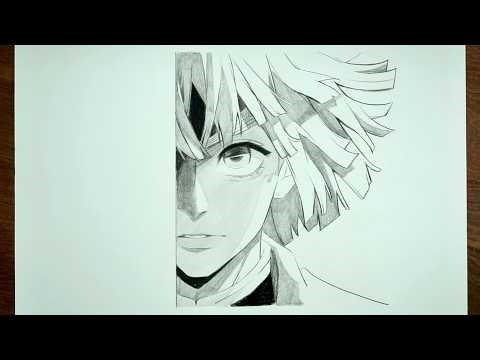Zenitsu Agatsuma Drawing Tutorial | Easy Anime Sketch for Beginners