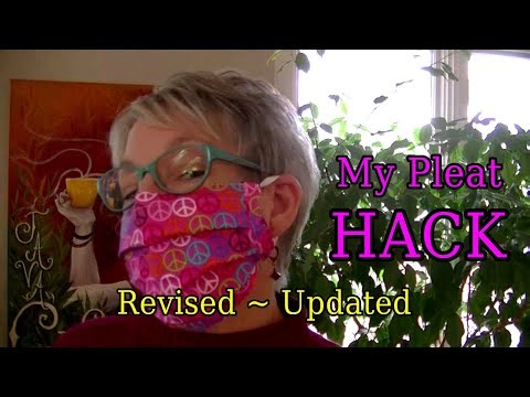 My NO-FAIL PLEAT HACK - REVISED and UPDATED! Perfect Pleats in SECONDS - Quick, Easy and Precise